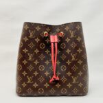 Neo Noe MM Monogram Coquelicot GHW