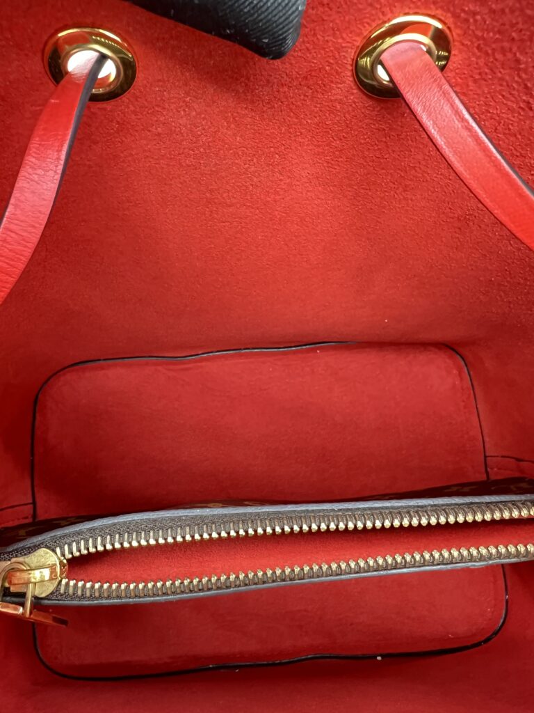 Neo Noe MM Monogram Coquelicot GHW