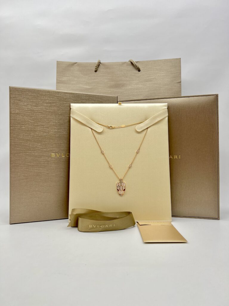 Serpenti Seduttori Necklace Pink Gold 750 180K
