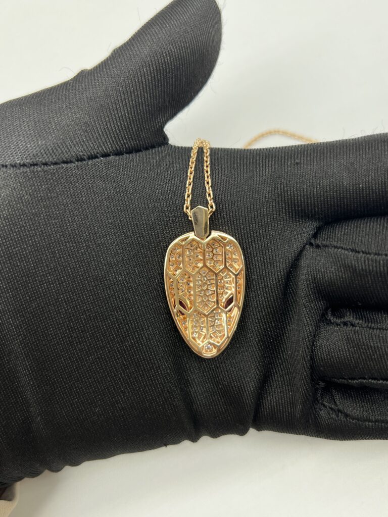 Serpenti Seduttori Necklace Pink Gold 750 180K