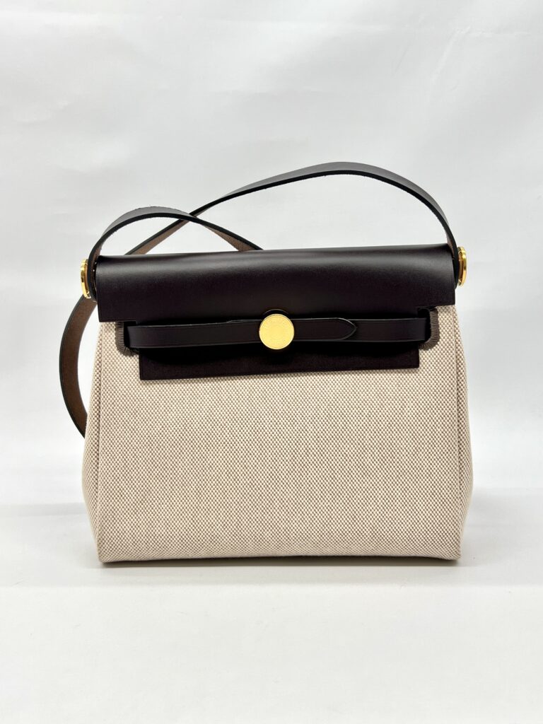 Mini Herbag 20 Ecru Beige Ebene GHW