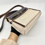 Mini Herbag 20 Ecru Beige Ebene GHW