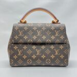 Cluny BB Monogram Bordeaux Fuchsia GHW