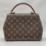 Cluny BB Monogram Bordeaux Fuchsia GHW