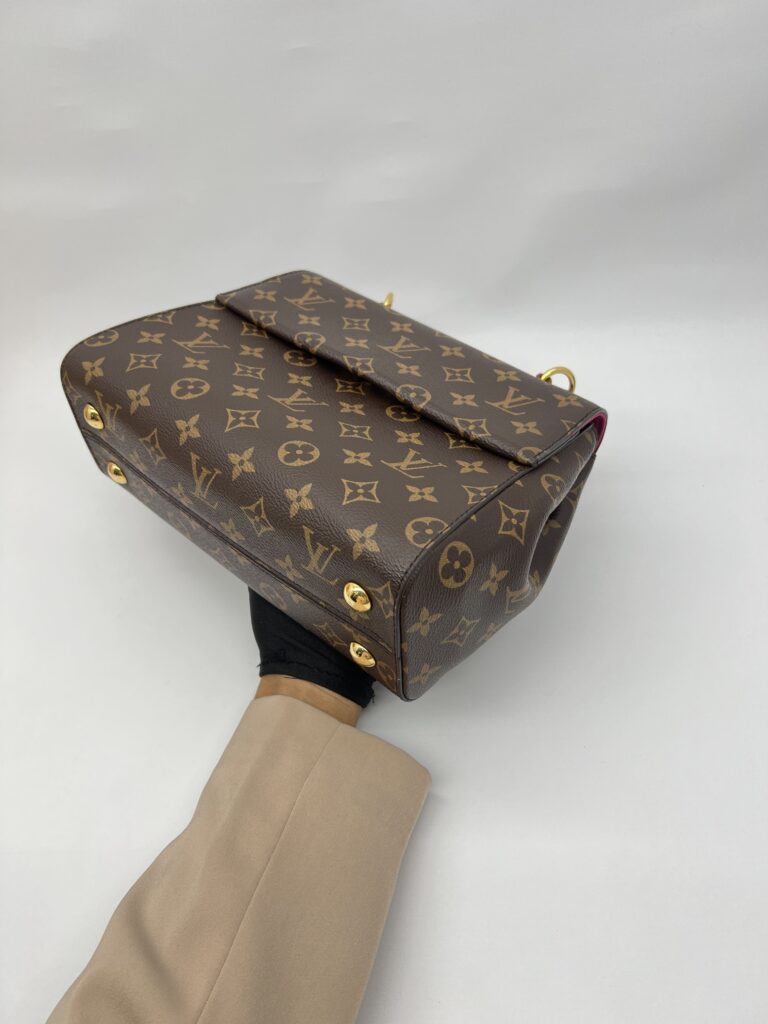 Cluny BB Monogram Bordeaux Fuchsia GHW