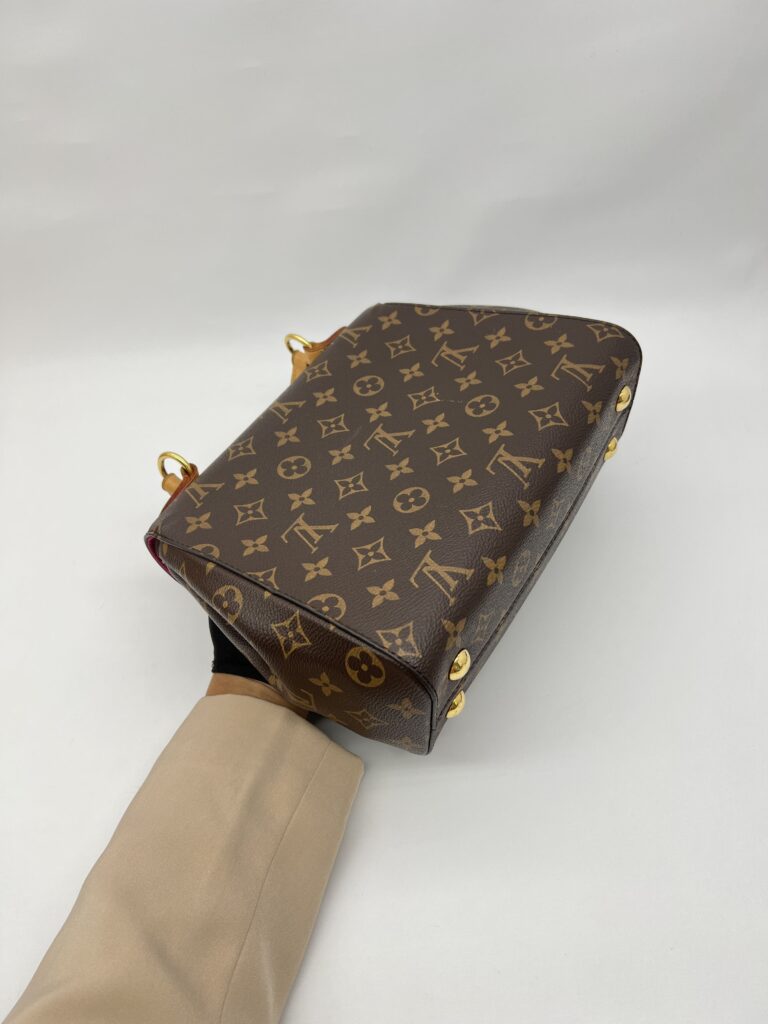 Cluny BB Monogram Bordeaux Fuchsia GHW