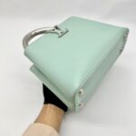 Capucine BB Brushed Metal Handle Ceramic Light Green