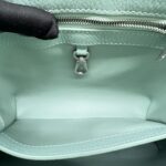 Capucine BB Brushed Metal Handle Ceramic Light Green