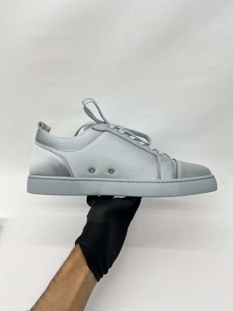 Louis Junior Orlato Flat Satin Light Blue