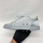 Louis Junior Orlato Flat Satin Light Blue