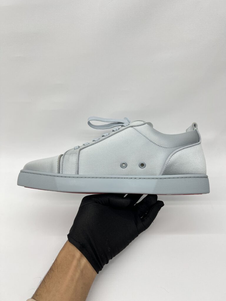 Louis Junior Orlato Flat Satin Light Blue