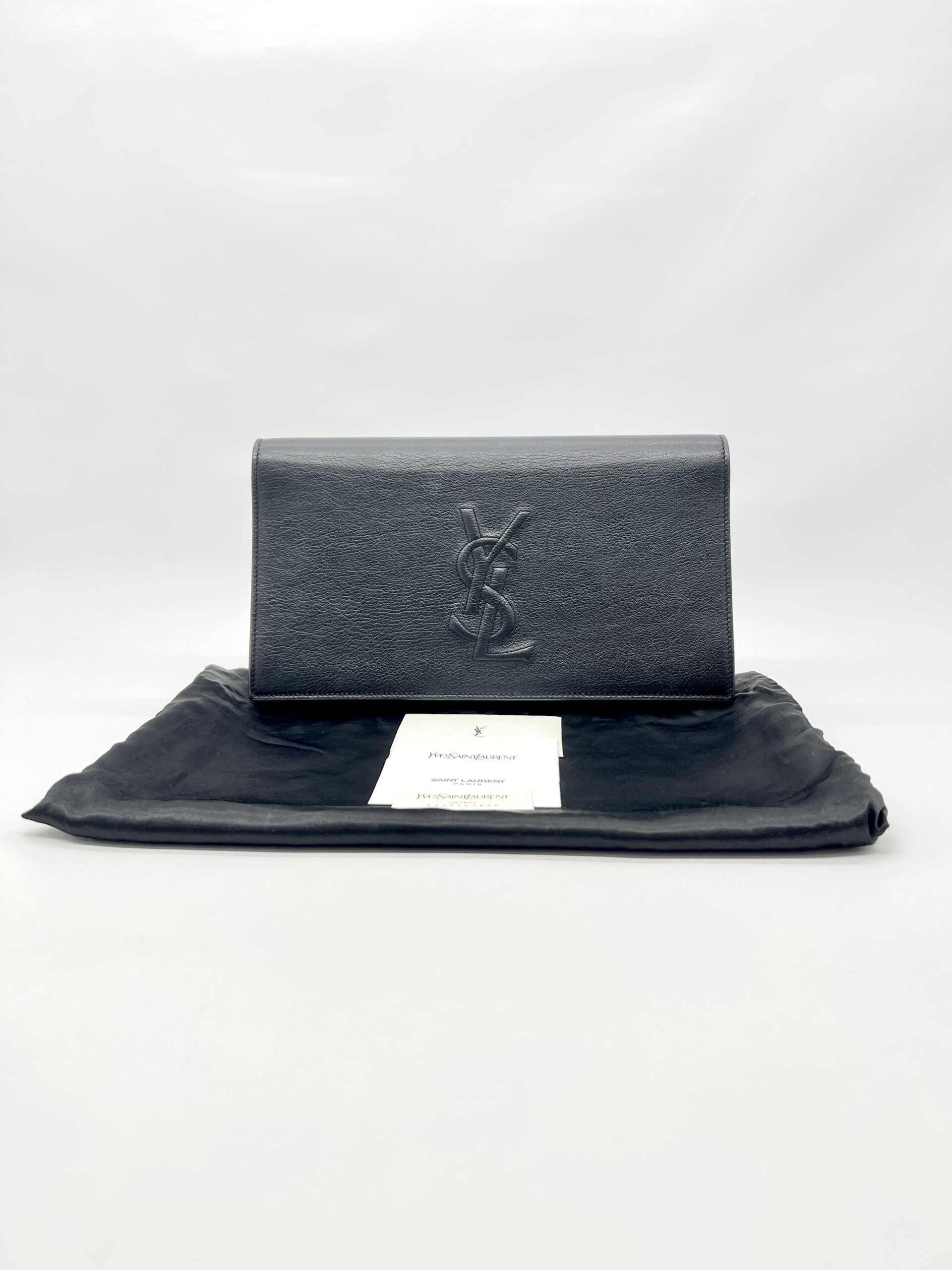 Belle De Jour Clutch Veau Black