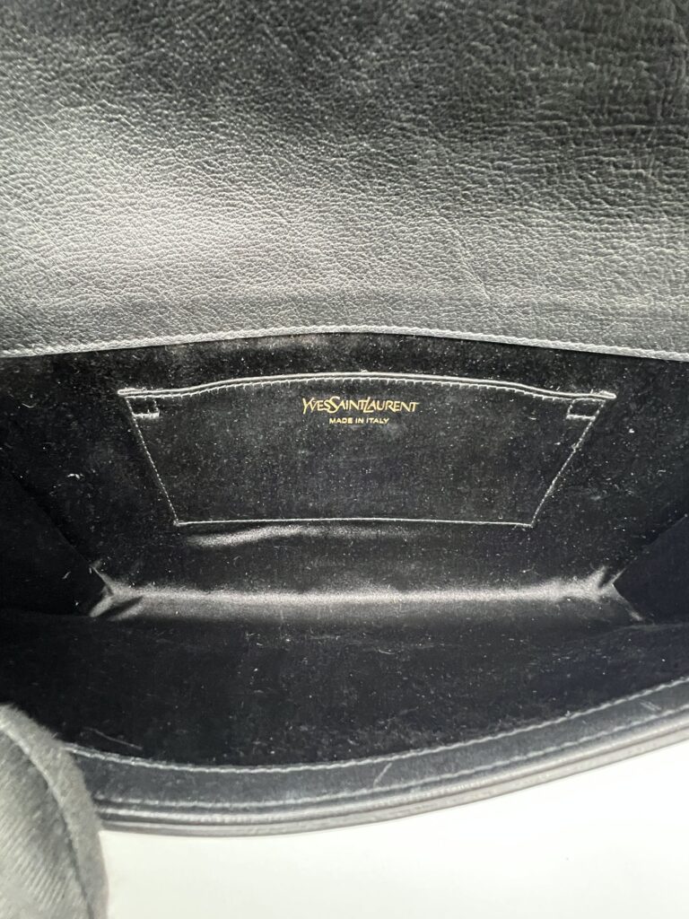 Belle De Jour Clutch Veau Black