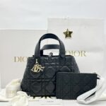 Toujours Medium Lambskin Black GHW