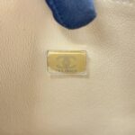 Medium Classic D Flap Caviar Beige GHW