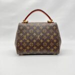 Cluny BB Monogram Bordeaux Fuchsia GHW