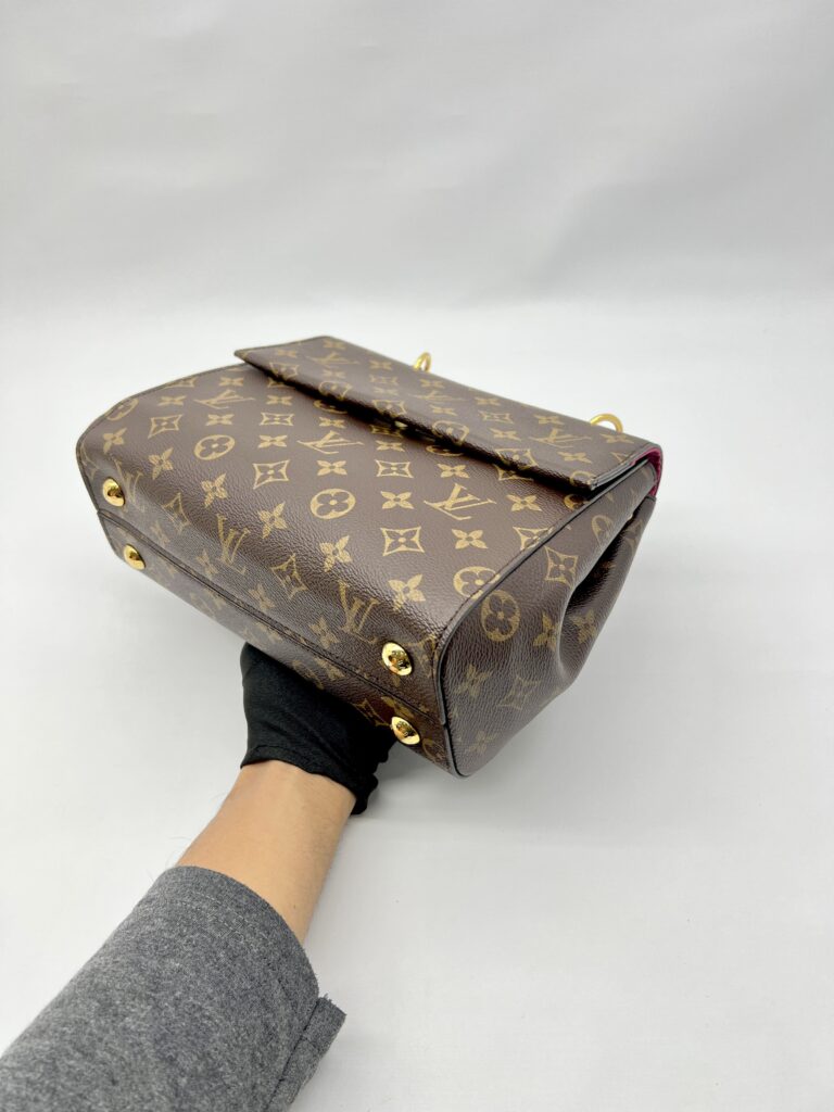 Cluny BB Monogram Bordeaux Fuchsia GHW