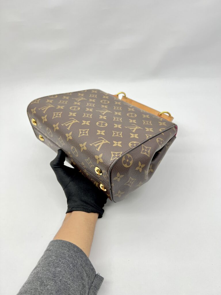 Cluny BB Monogram Bordeaux Fuchsia GHW