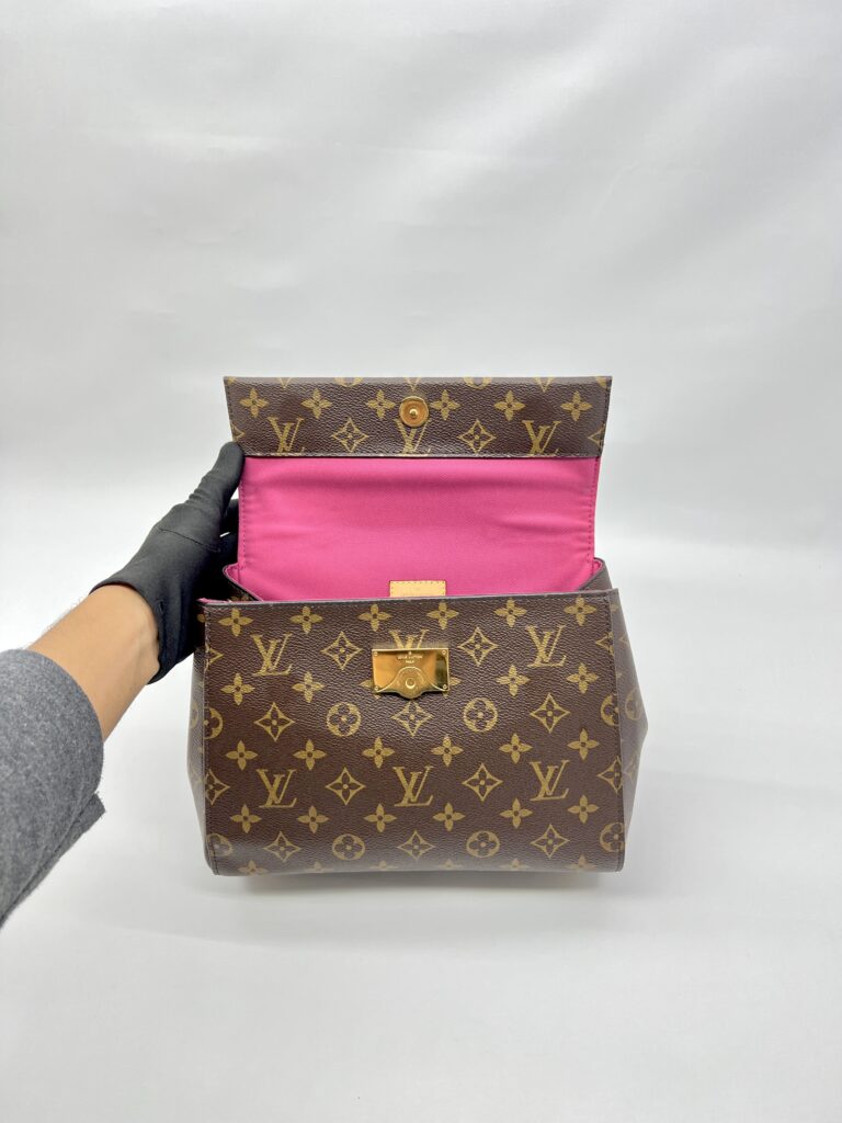 Cluny BB Monogram Bordeaux Fuchsia GHW