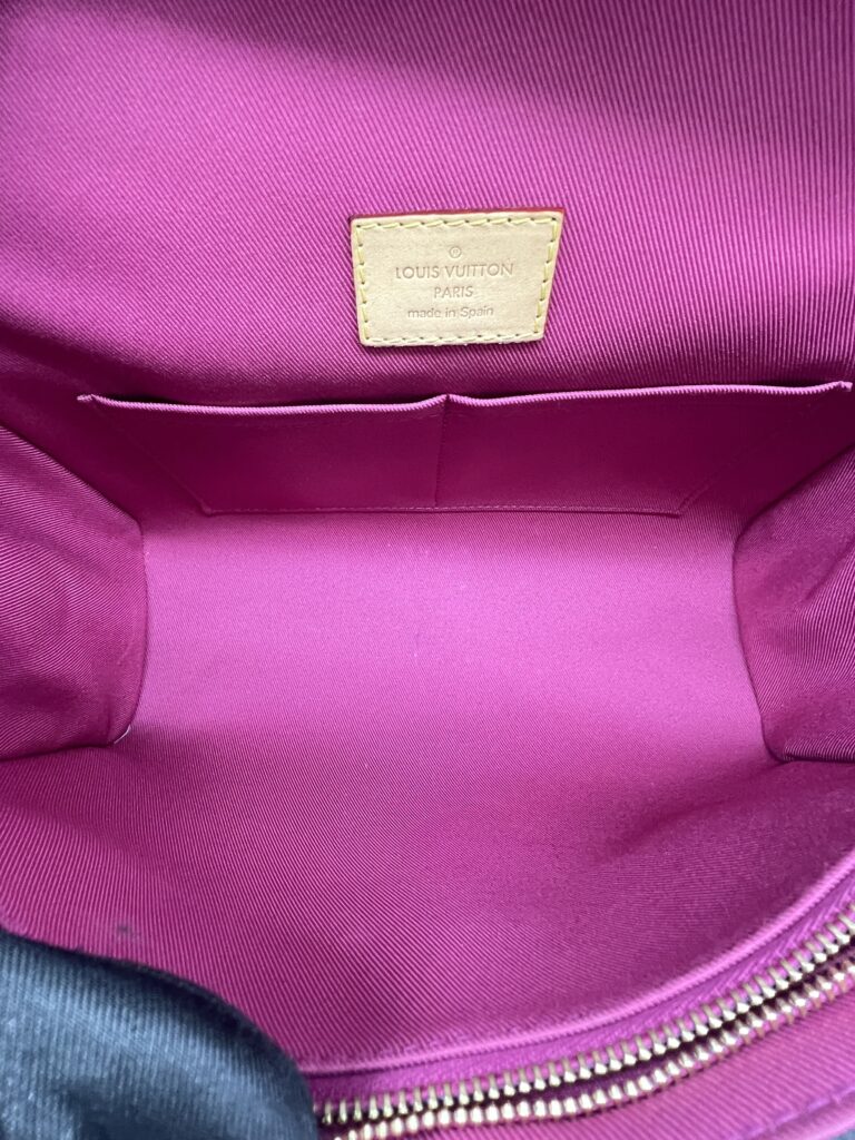 Cluny BB Monogram Bordeaux Fuchsia GHW