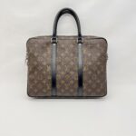 Briefcase Monogram Macassar SHW
