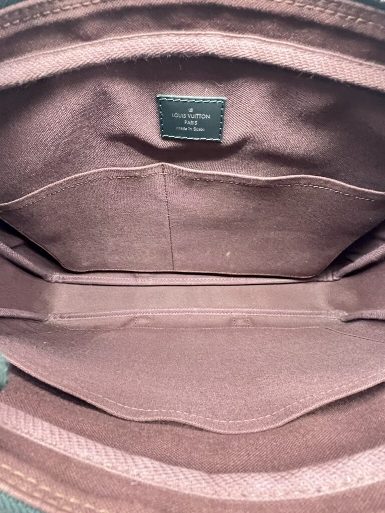 Briefcase Monogram Macassar SHW