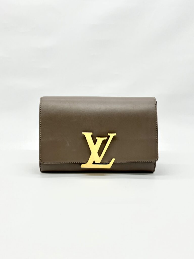 Chain Pochette Louise Taupe GHW