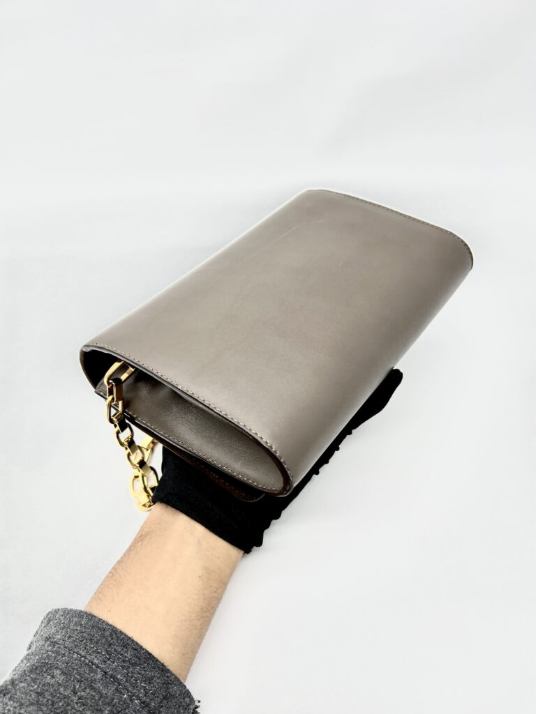Chain Pochette Louise Taupe GHW