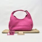 Campana Hobo Intrecciato Fuchsia