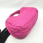Campana Hobo Intrecciato Fuchsia