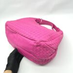 Campana Hobo Intrecciato Fuchsia