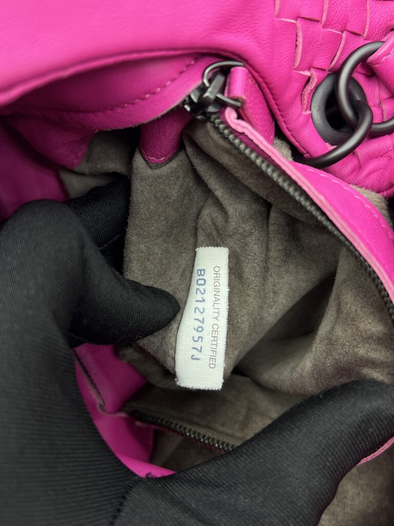 Campana Hobo Intrecciato Fuchsia