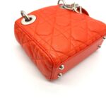 Lady Dior Lambskin Orange SHW