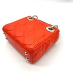 Lady Dior Lambskin Orange SHW