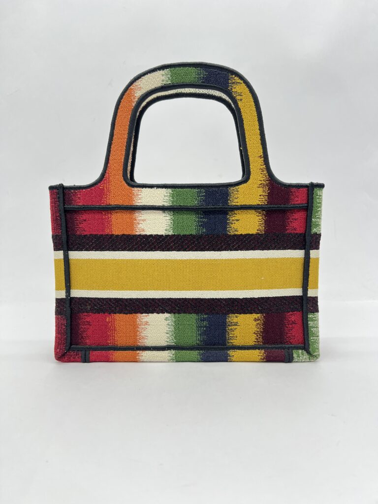 Dior Book Tote Micro Canvas Multicolor
