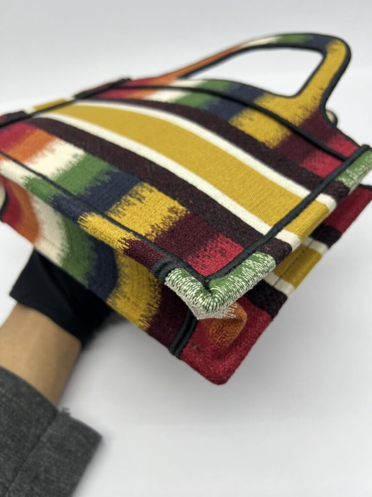 Dior Book Tote Micro Canvas Multicolor