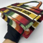 Dior Book Tote Micro Canvas Multicolor