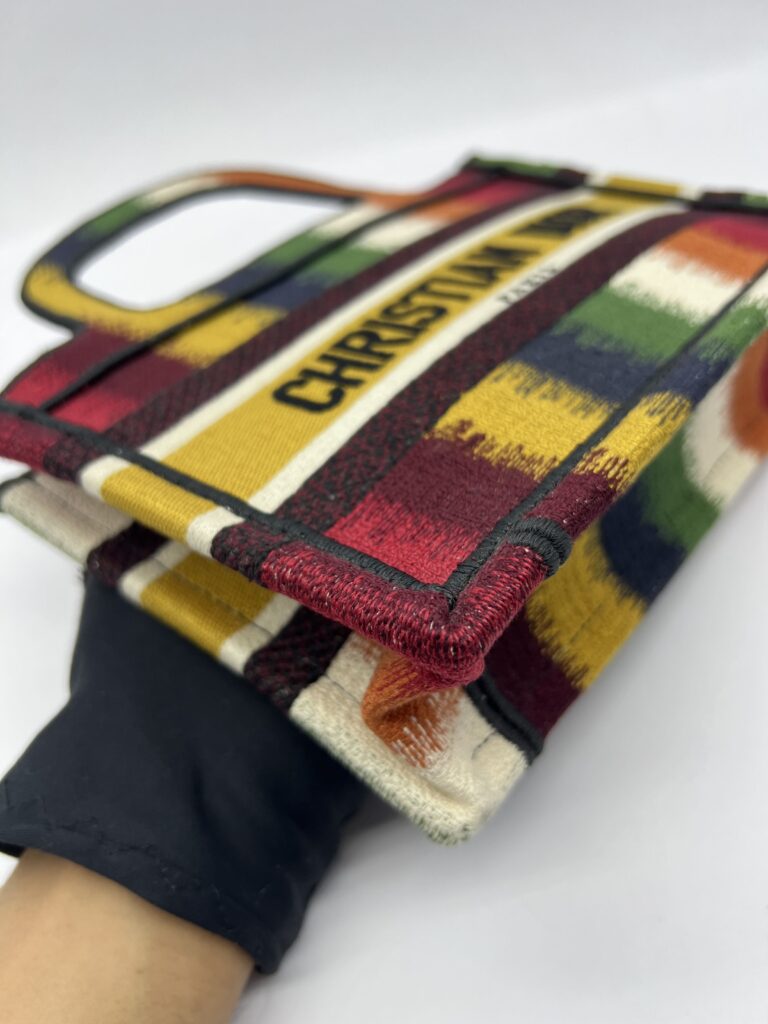 Dior Book Tote Micro Canvas Multicolor