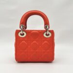 Lady Dior Lambskin Orange SHW