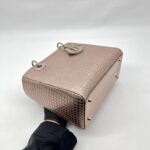 Lady Dior Medium Patent Cannage Rose Gold LGHW