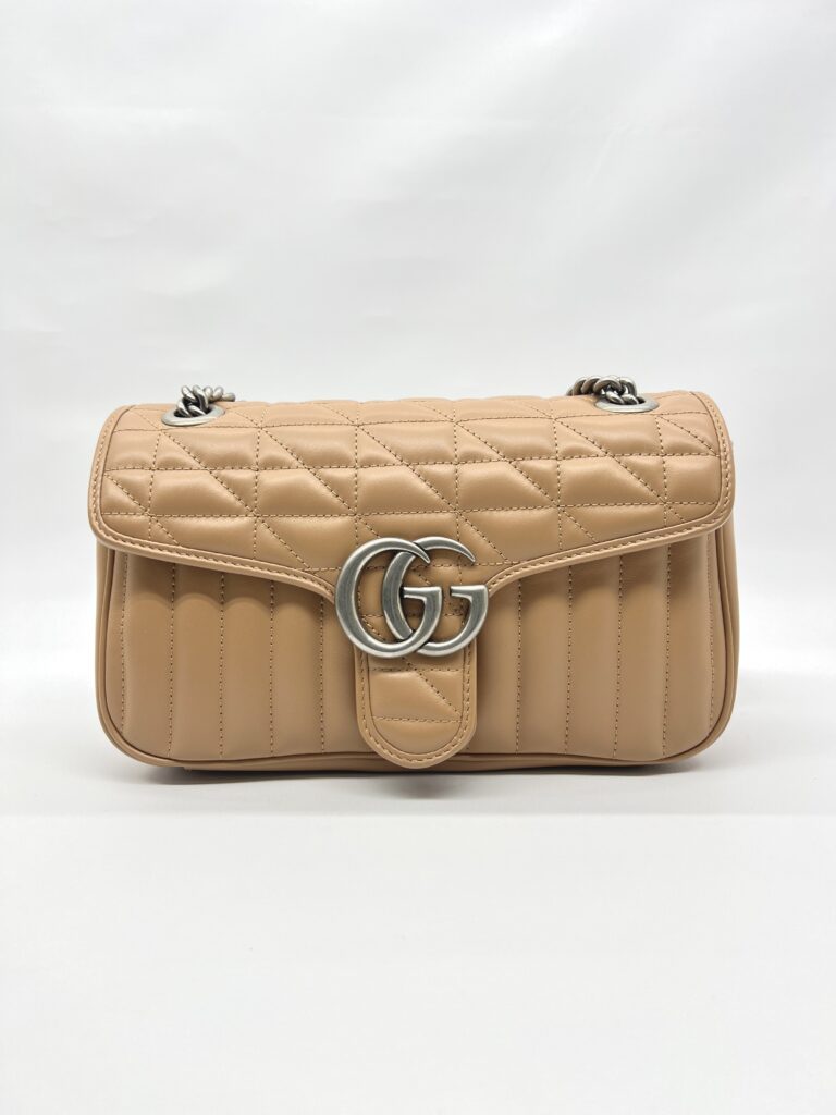 Marmont Small Caramel Geometric RHW