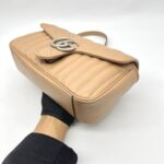 Marmont Small Caramel Geometric RHW