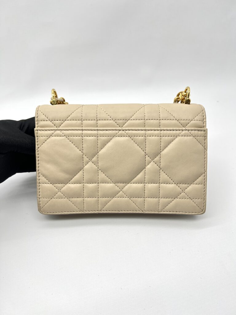 Mini Miss Caro Lambskin Beige GHW