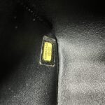 Jumbo Classic D Flap Black Chevron Caviar SHW