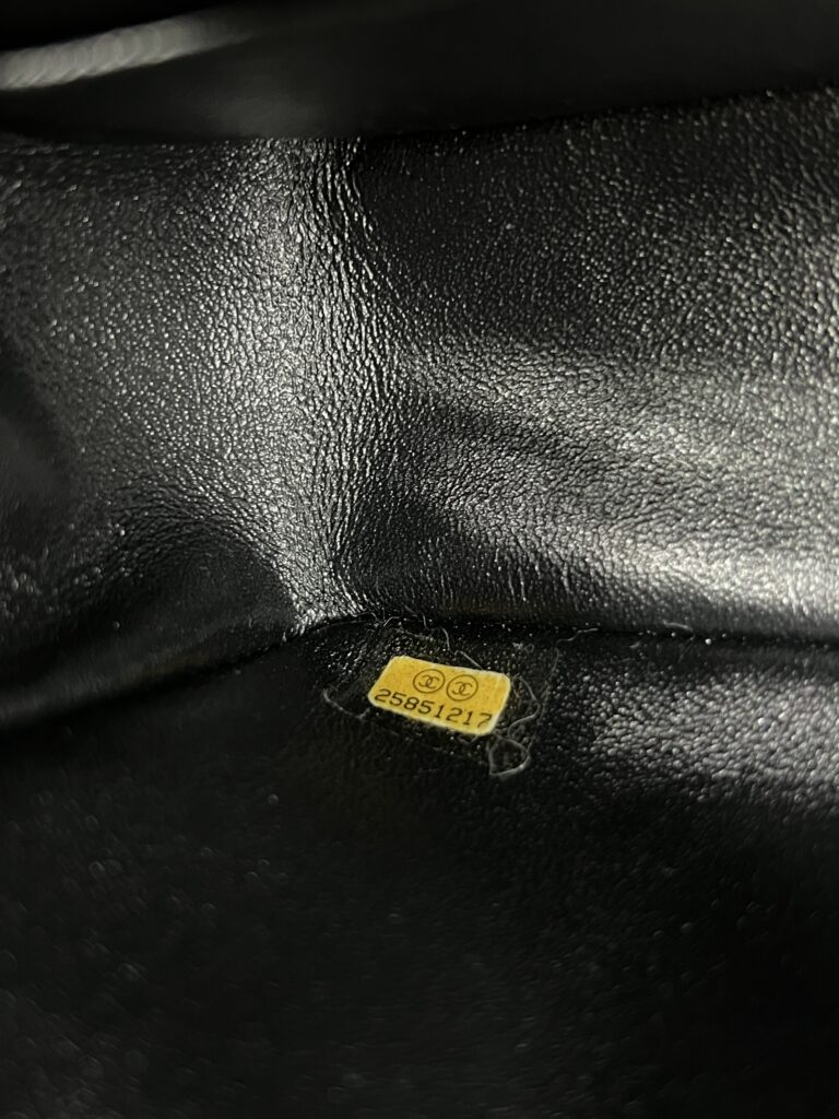 Mini Rectangle Crinkled Patent All Black