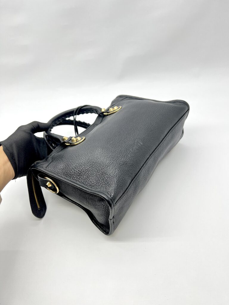 Small City Edge Chevre Black GHW