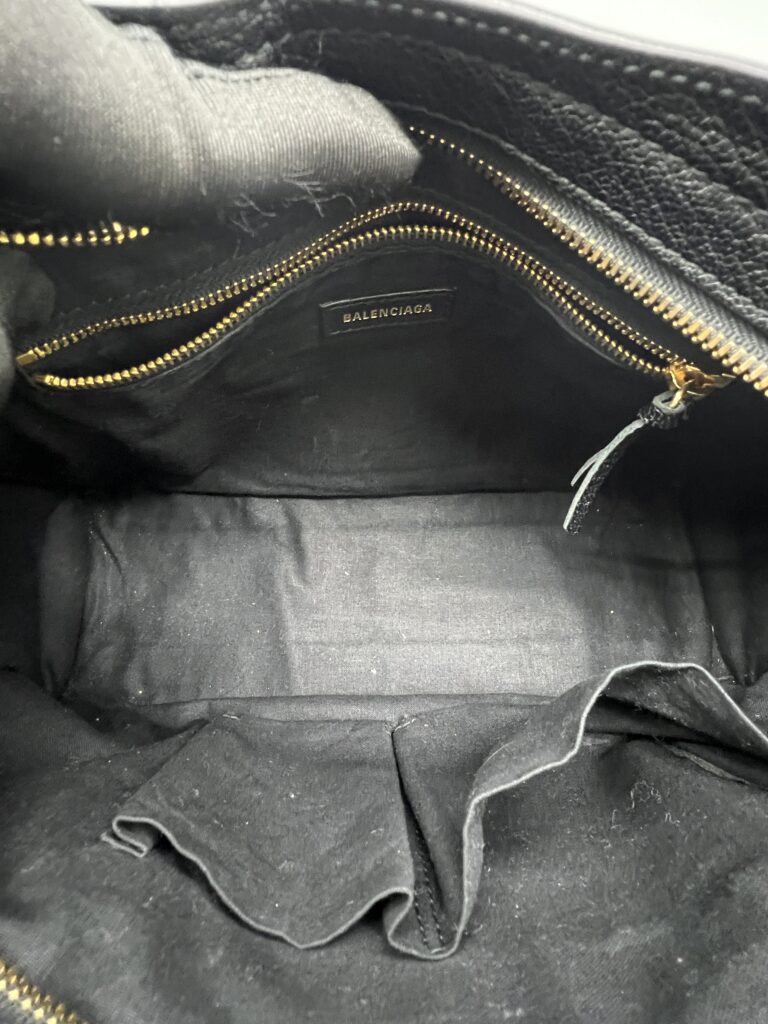 Small City Edge Chevre Black GHW