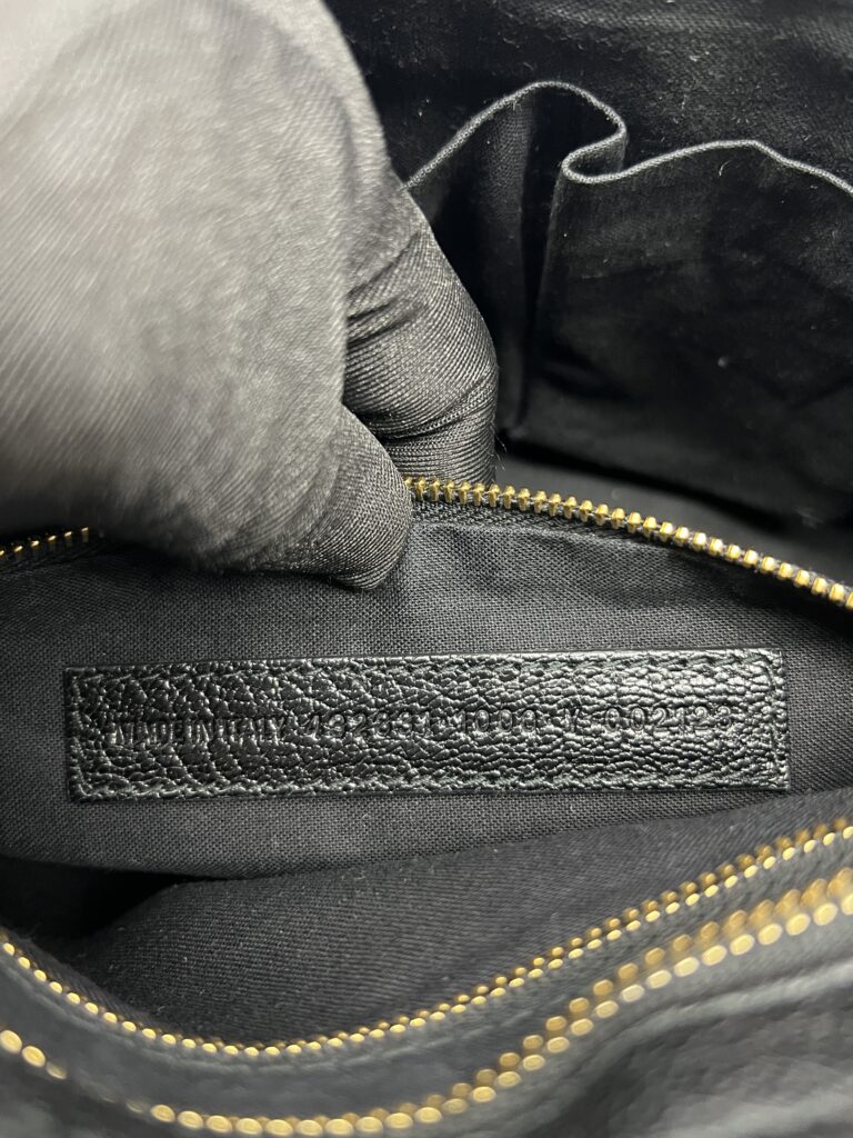 Small City Edge Chevre Black GHW