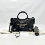 Small City Edge Chevre Black GHW