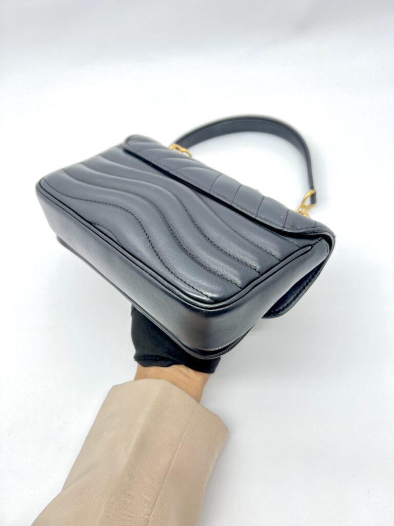 New Wave Chain Bag Navy GHW